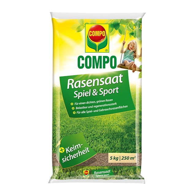 Die richtig COMPO Rasensaat fr Ihren Garten - jetzt bestellen!
