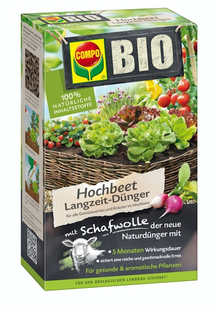 Das BIO Trio fr Ihr Hochbeet | Compo Online Shop