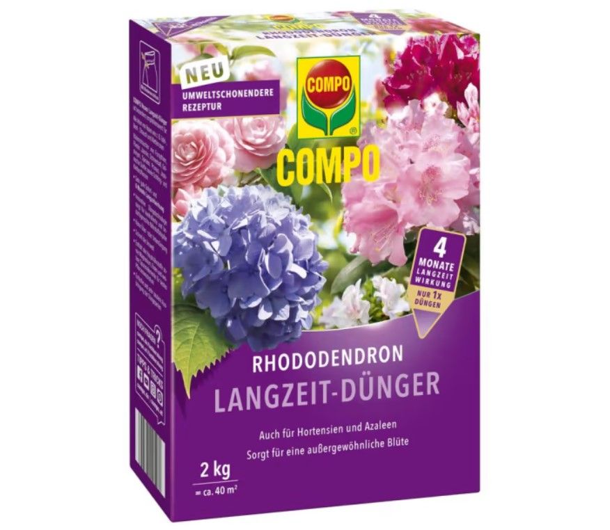 Compo Rhododendron Langzeit-Dünger 2 kg
