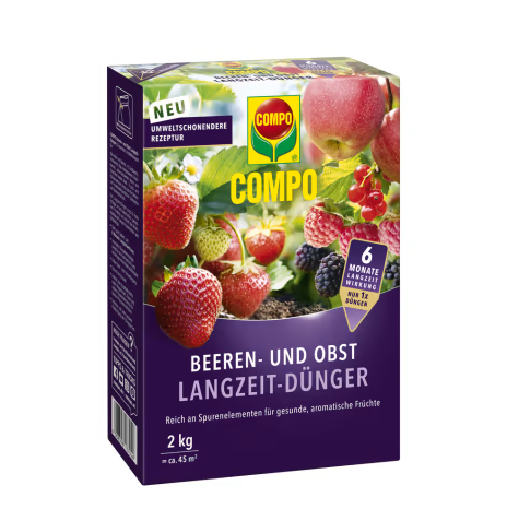 COMPO Beeren- und Obst Langzeit-Dünger 2 kg