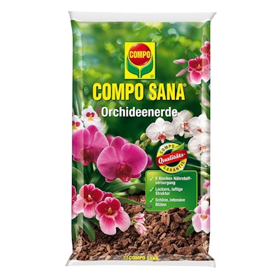 COMPO-Blumenerde fr Zimmer-, Balkon- und Gartenpflanzen