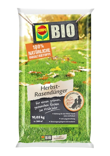 COMPO BIO Herbstrasen-Dünger 10,05kg für 200 qm