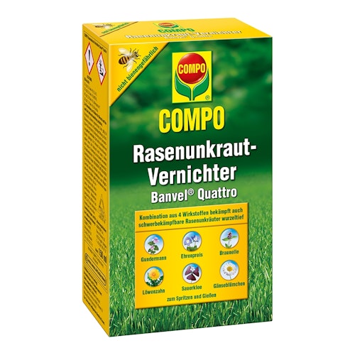 COMPO Rasenunkrautvernichter Banvel Quattro