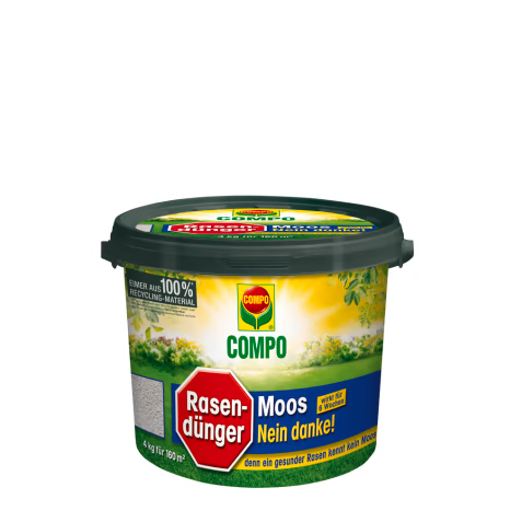 Compo Rasendünger COMPO Rasendünger Moos Nein Danke 7,5 Kg