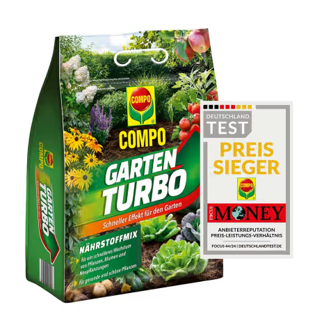 Compo Spezialdünger mit Sofortwirkung Gartenturbo 4 kg