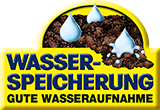 Sehr gute Wasseraufnahme und -speicherung