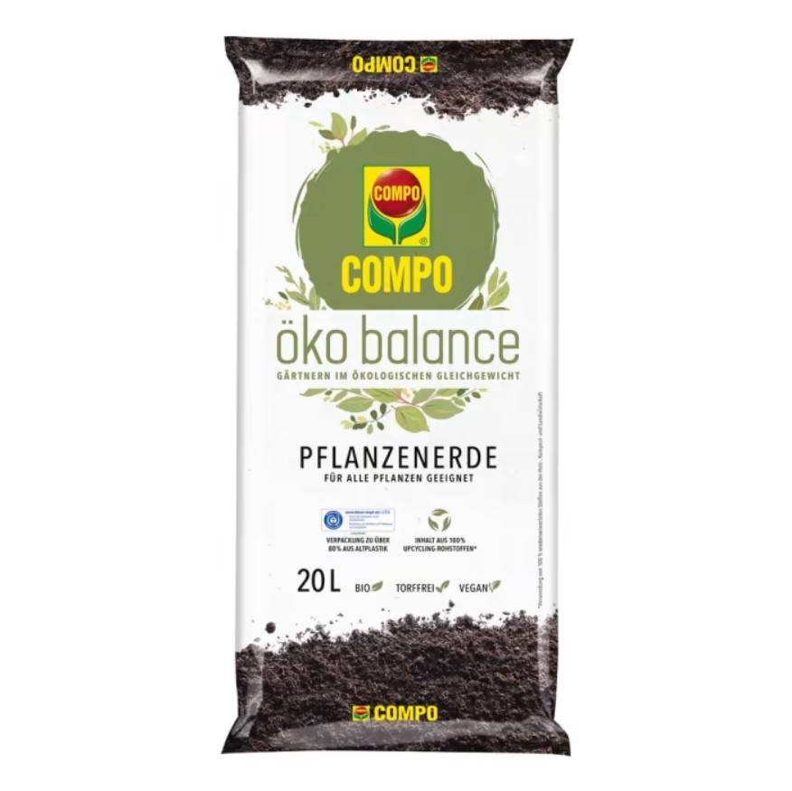 COMPO öko balance Pflanzenerde 20 L